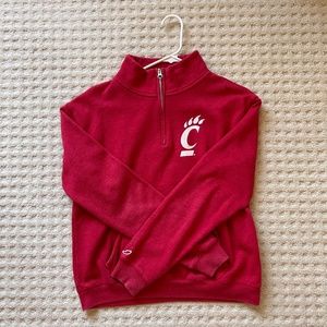 University of Cincinnati 1/4 Zip Sweatshirt